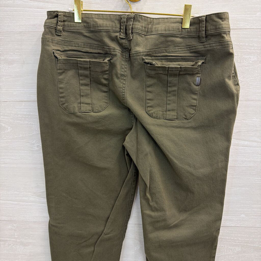 1822 Denim Green Straight Leg Pants 14