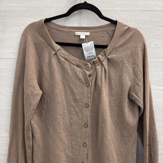 New York and Company Brown Cardigan Sweater Large