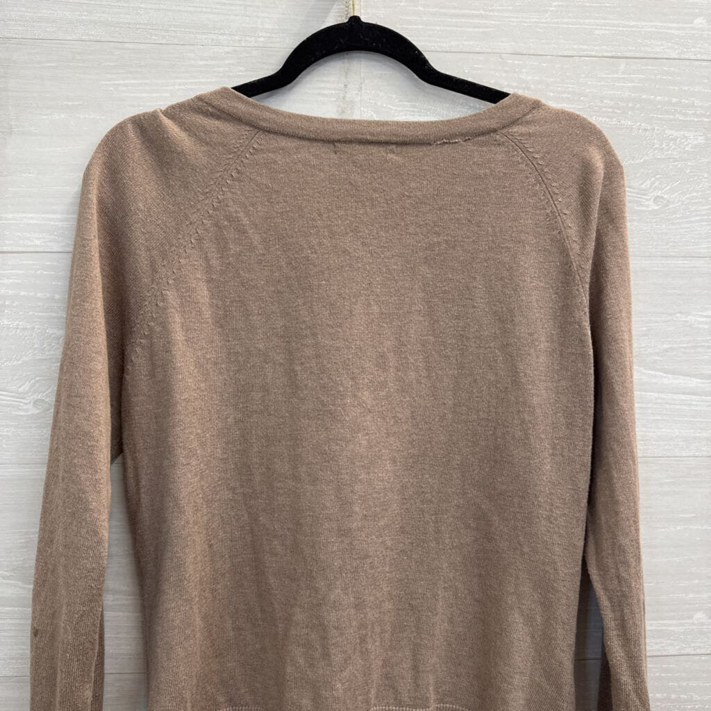 New York and Company Brown Cardigan Sweater Large