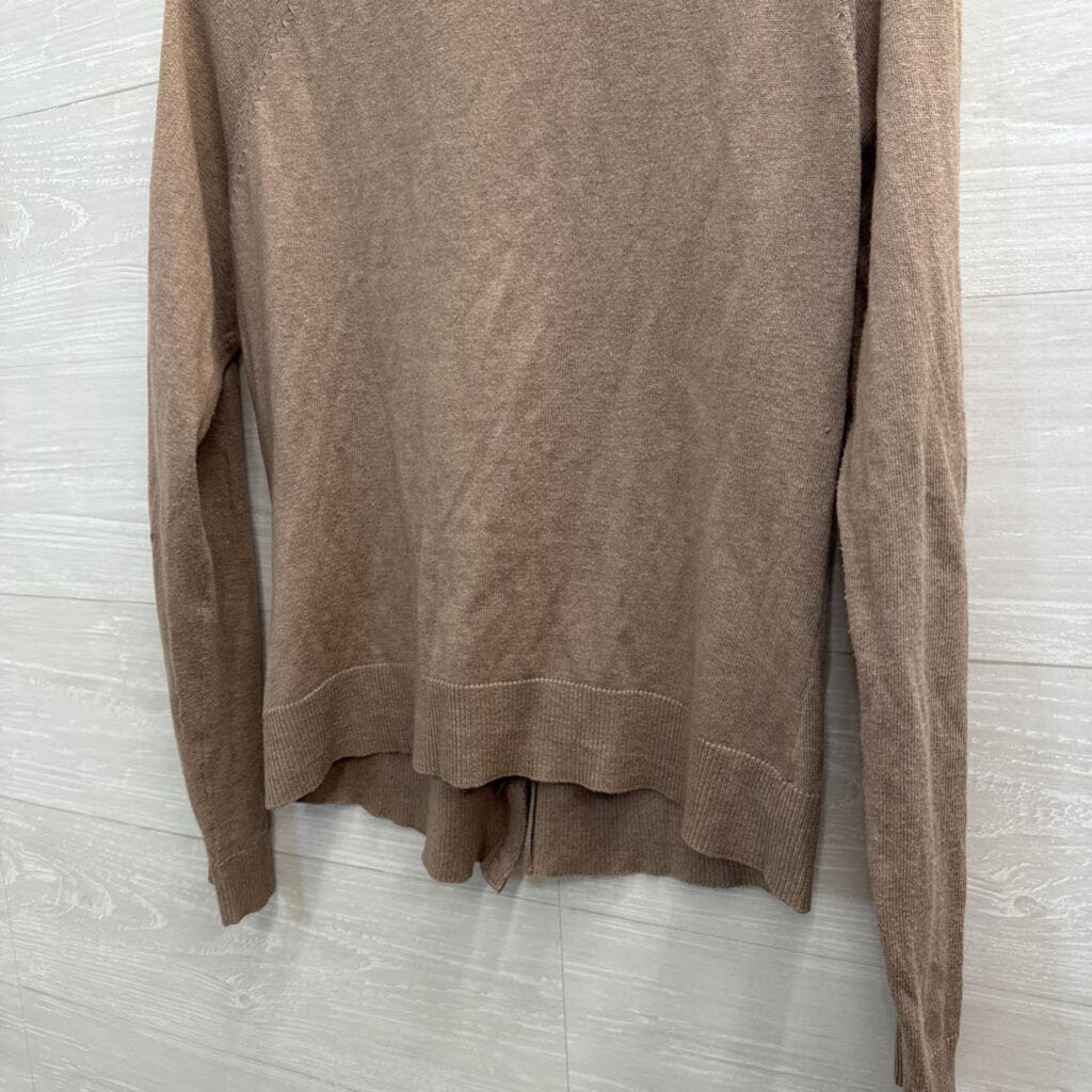 New York and Company Brown Cardigan Sweater Large