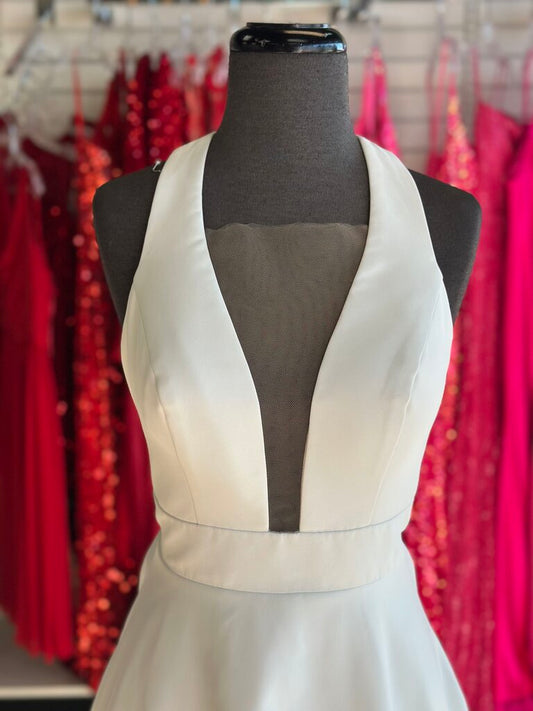 Stella York Plunge Simple A-Line Bridal Gown 10