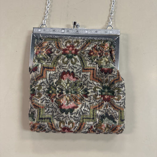 Vintage Beaded Tapestry Small Purse