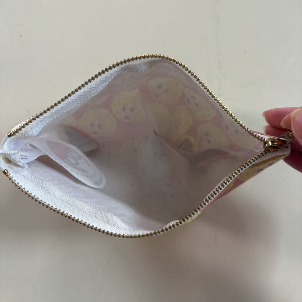 Pink/ Multi Dolly Parton Print Small Pouch