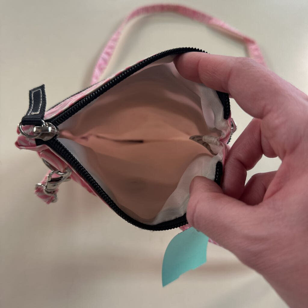 Scout Pink/ White Print Small Crossbody Purse