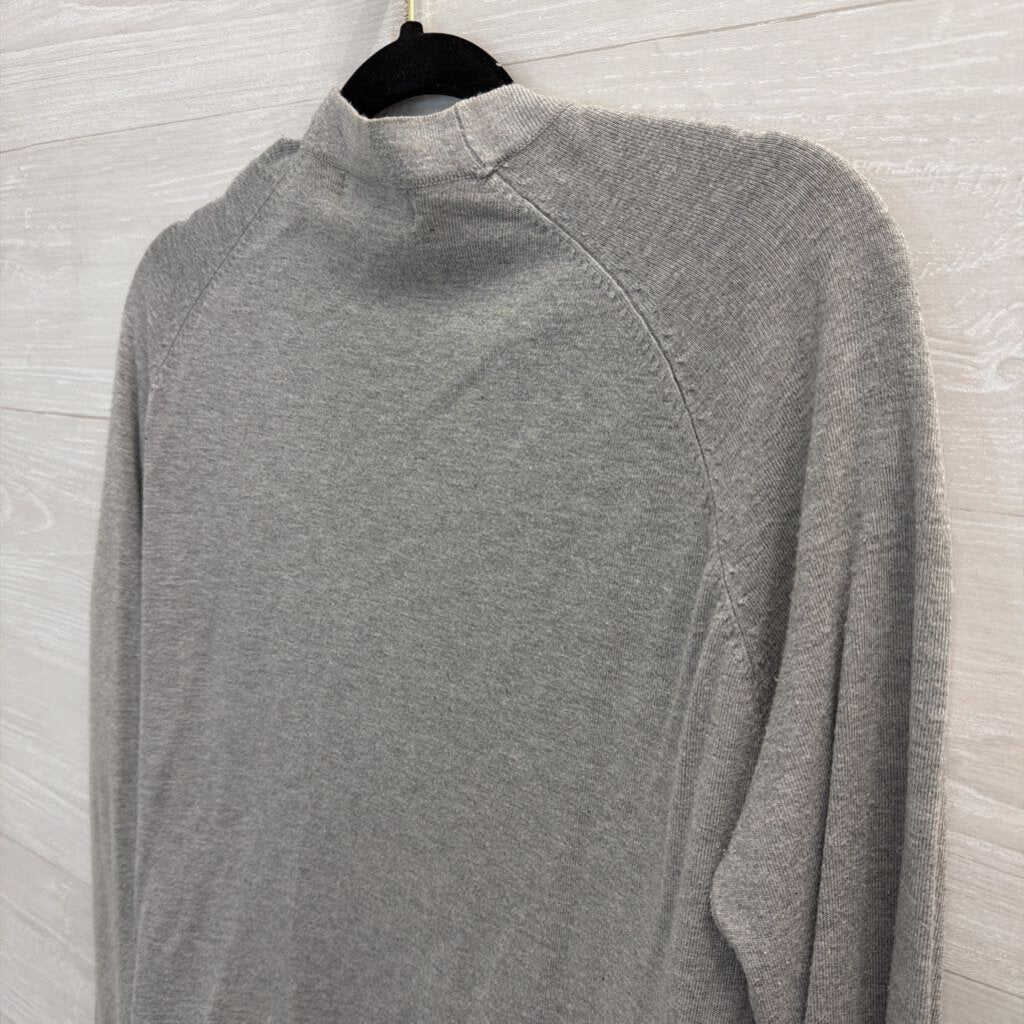 Philosophy Grey Open Front Sweater Small