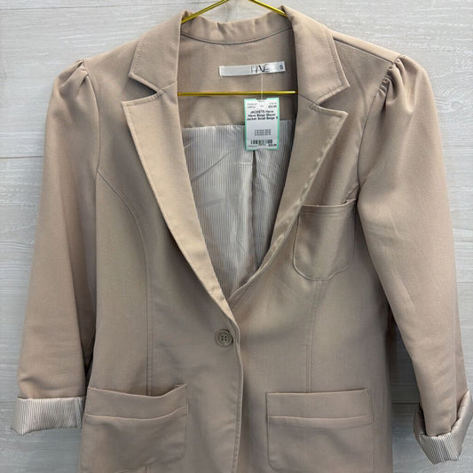 Have Beige Blazer Jacket Small