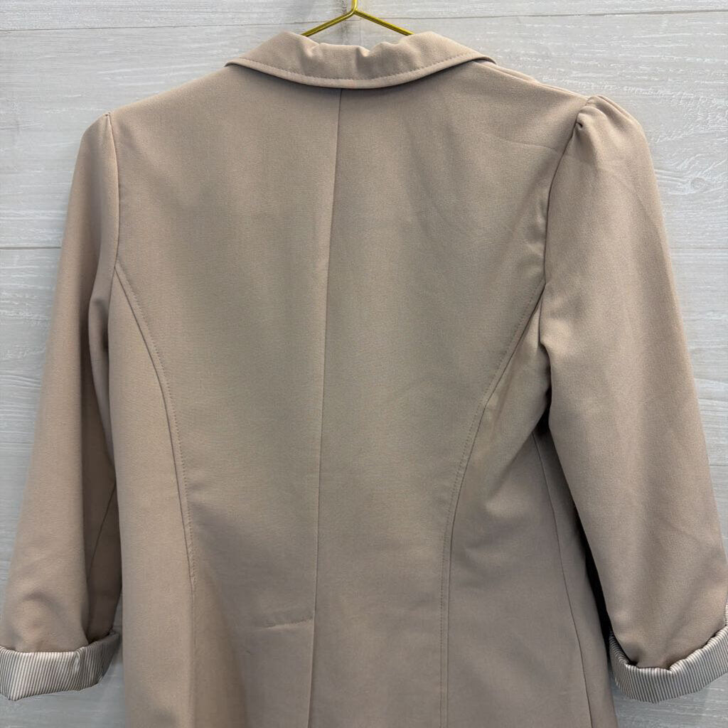 Have Beige Blazer Jacket Small