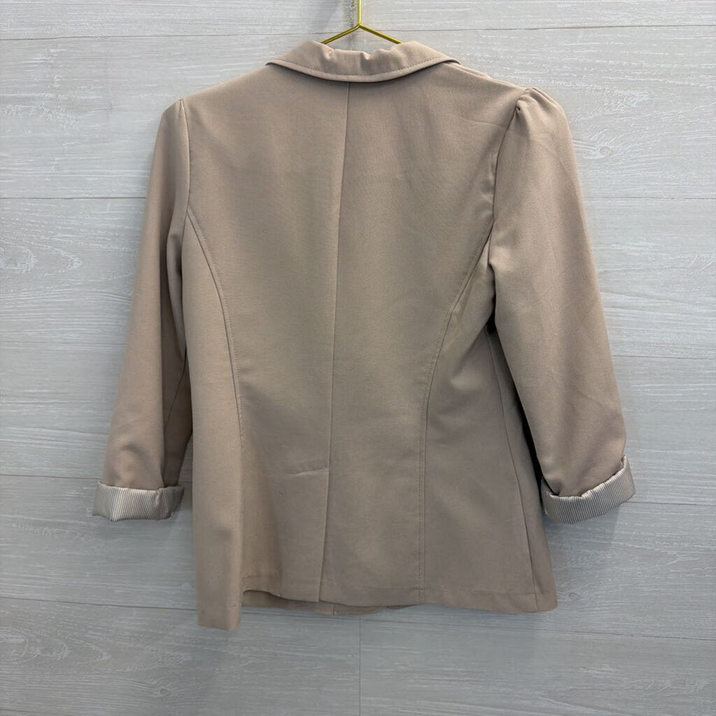 Have Beige Blazer Jacket Small