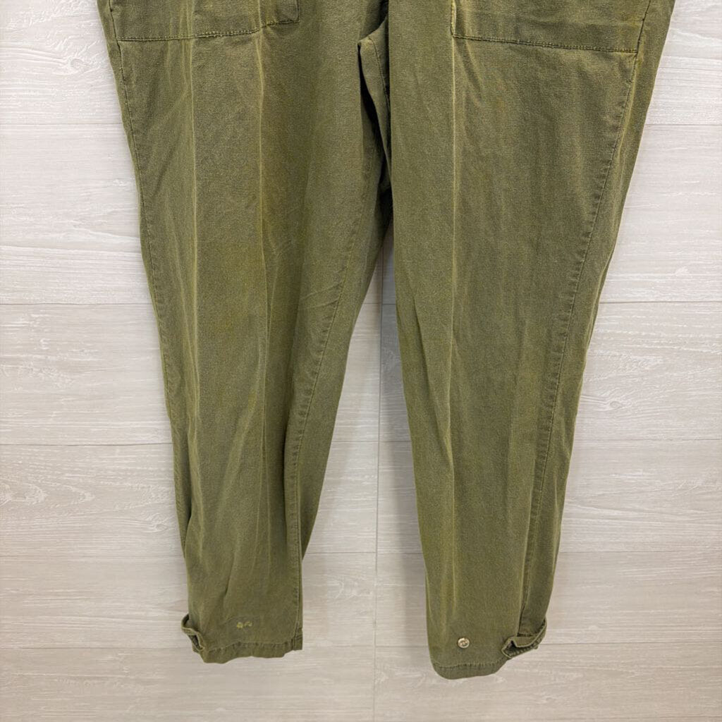 Vintage Banana Republic Long Sleeve Button Front Jumpsuit Medium