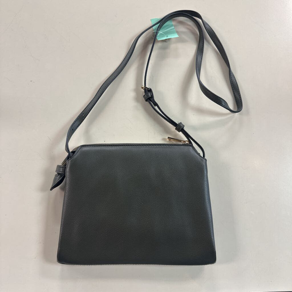 Green Leather Small Crossbody Purse
