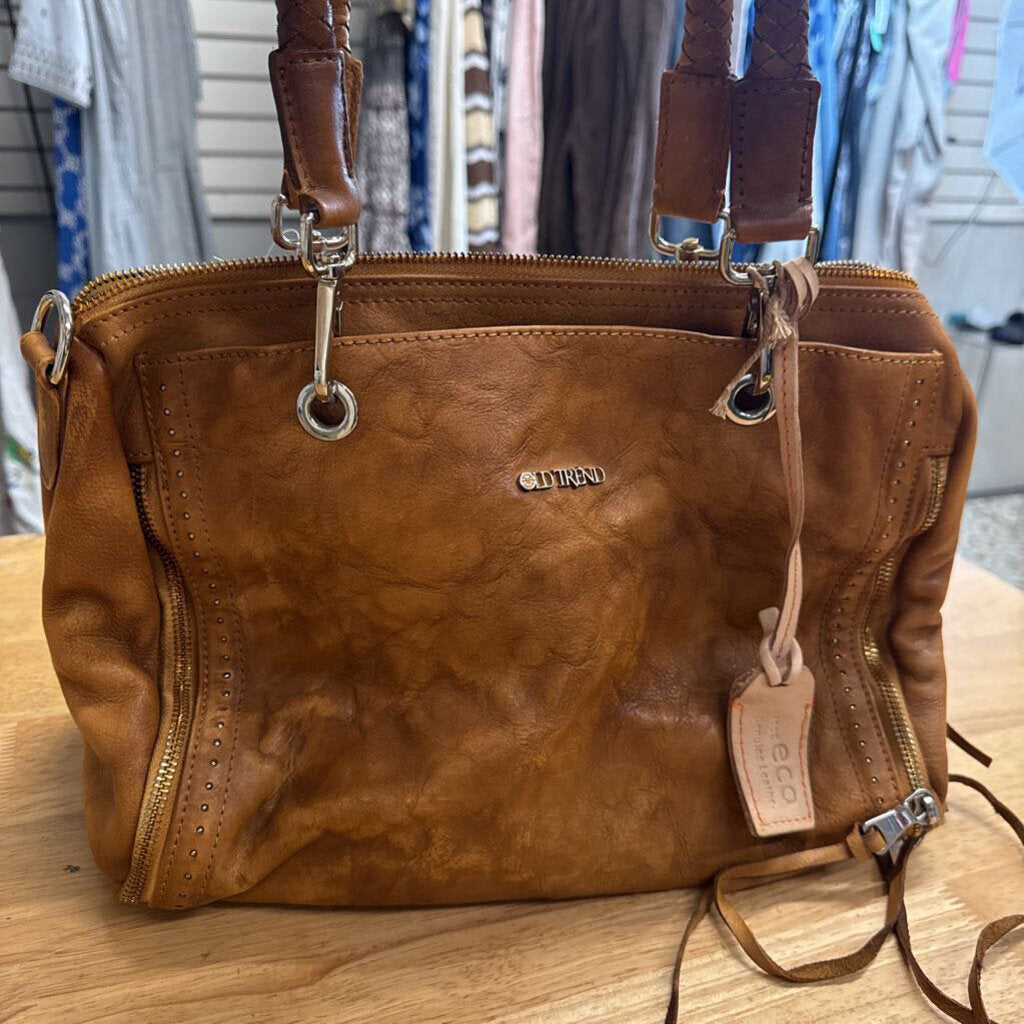 Old Trend Lily Leather Satchel Purse