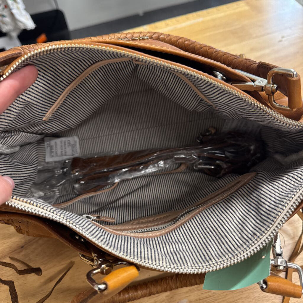 Old Trend Lily Leather Satchel Purse