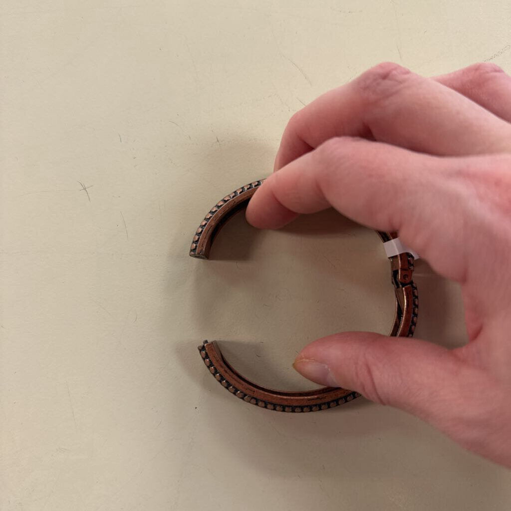 Bronze Bangle Bracelet