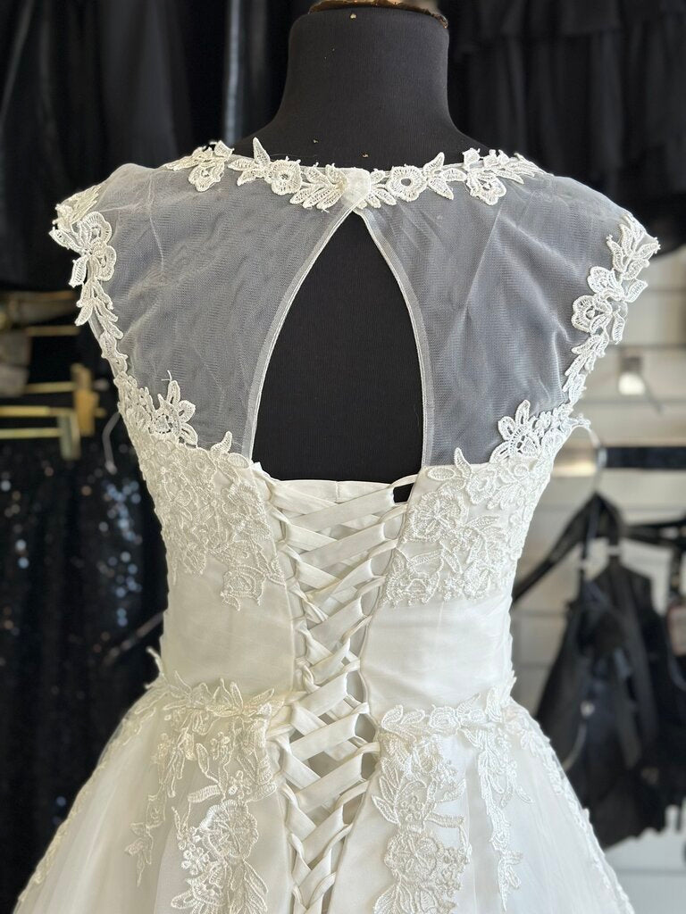 Lace Short Bridal Dress Small
