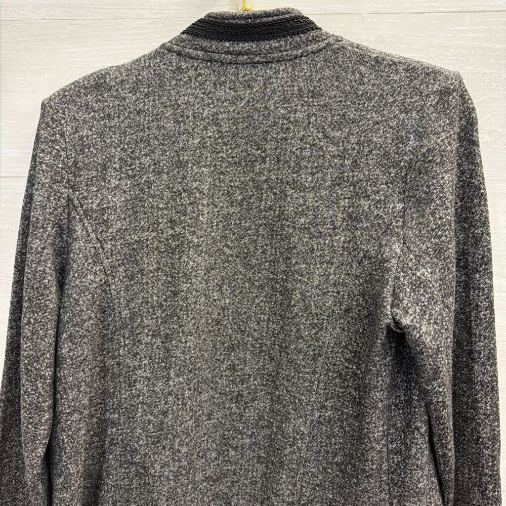 Tommy Hilfiger Grey Military Band Jacket Large