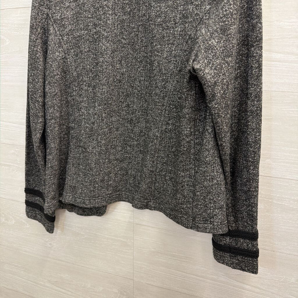 Tommy Hilfiger Grey Military Band Jacket Large
