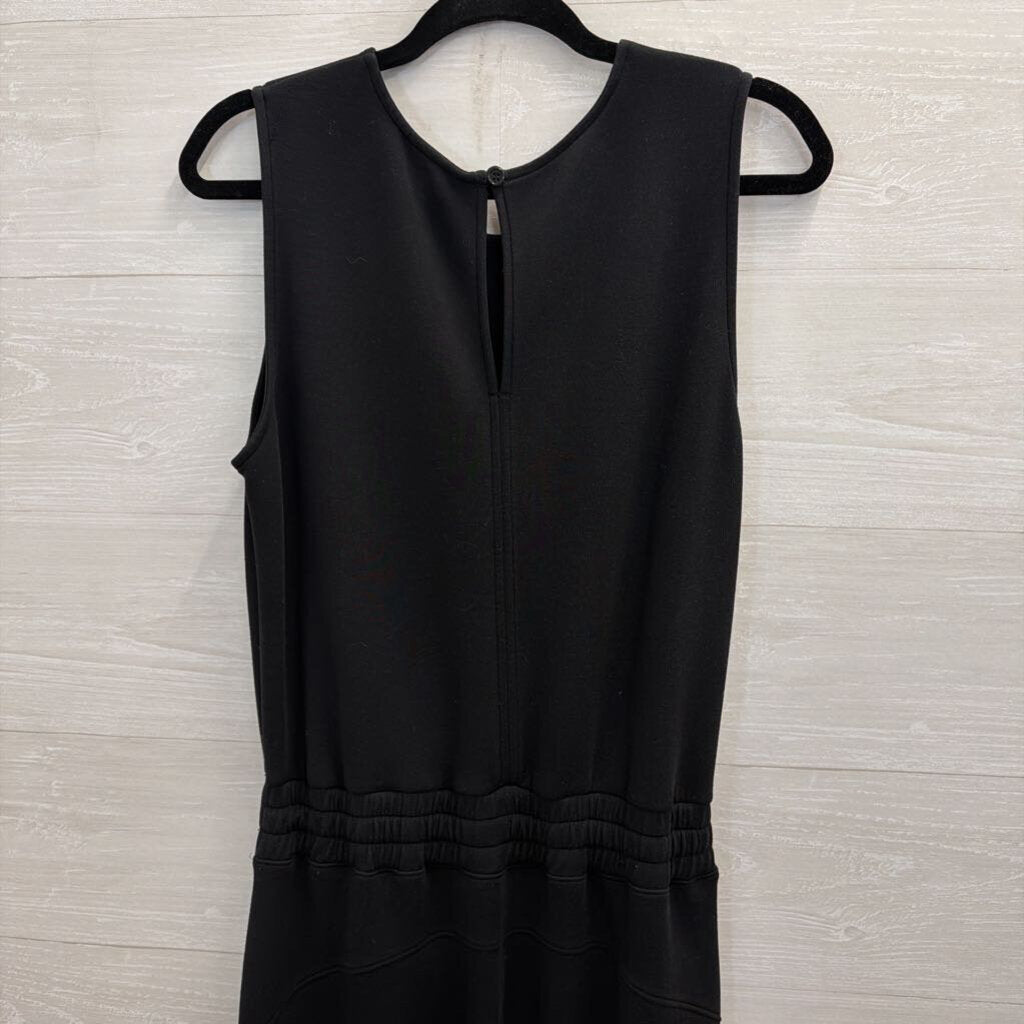 Spanx Soft Black Tie Waist Jumpsuit Large