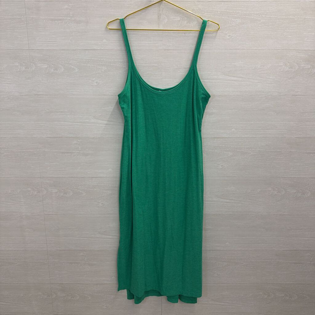 Beyond Yoga Green Midi Dress Large
