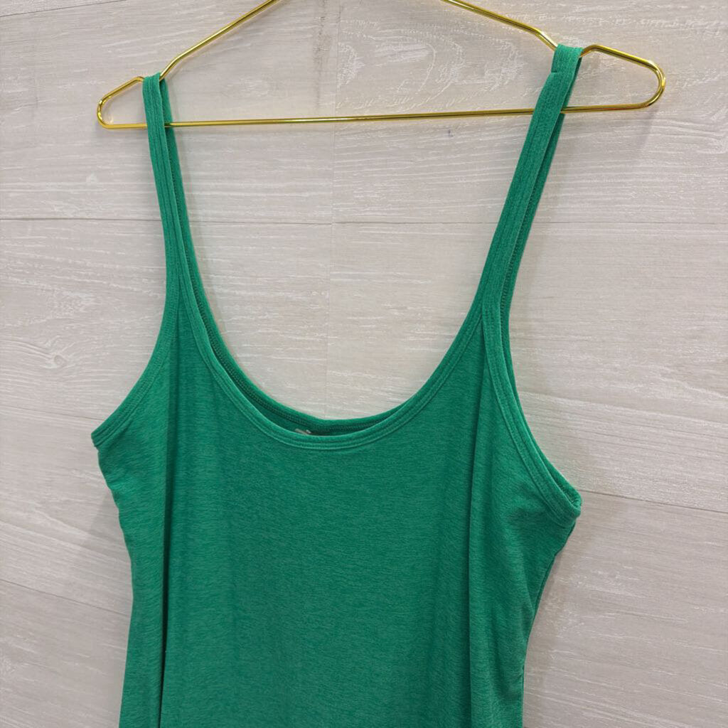 Beyond Yoga Green Midi Dress Large