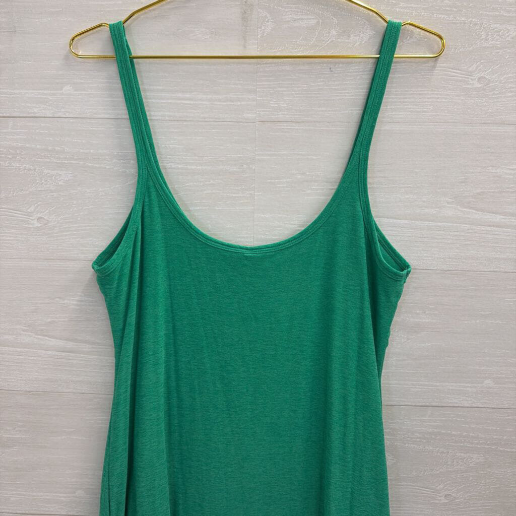 Beyond Yoga Green Midi Dress Large