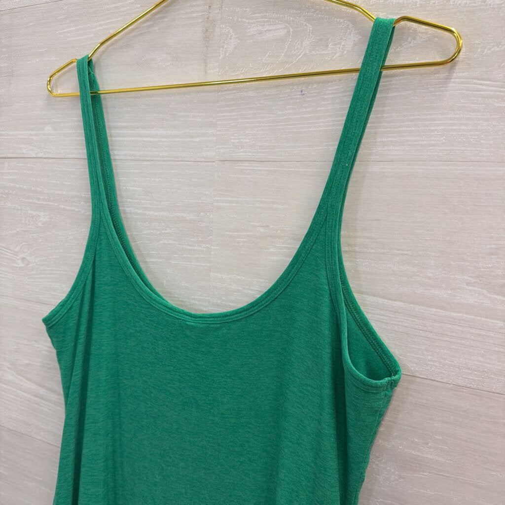 Beyond Yoga Green Midi Dress Large