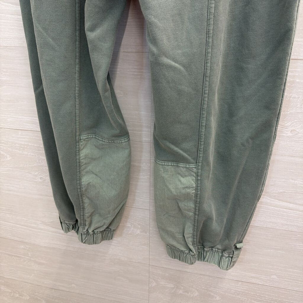 Daily Practice Green Pull On Jogger Pants Large