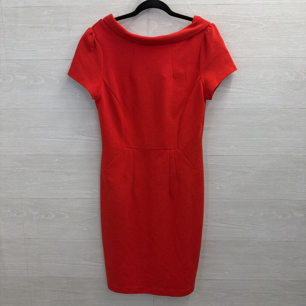 Boden Textured Short Sleeve Shift Dress 10