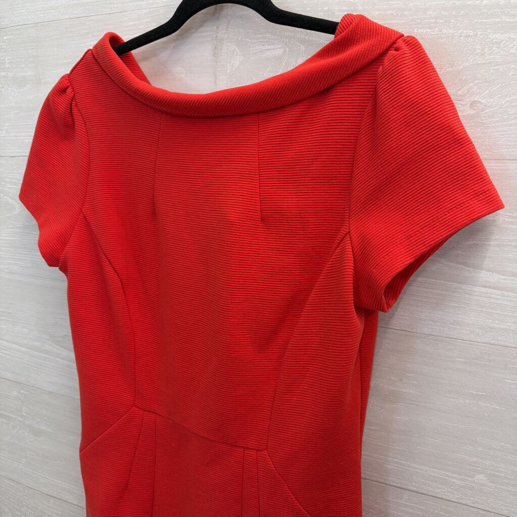 Boden Textured Short Sleeve Shift Dress 10