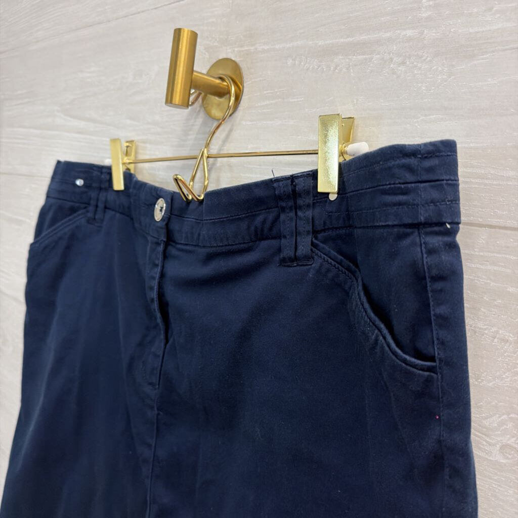 Charter Club Navy Skirt With Shorts 18