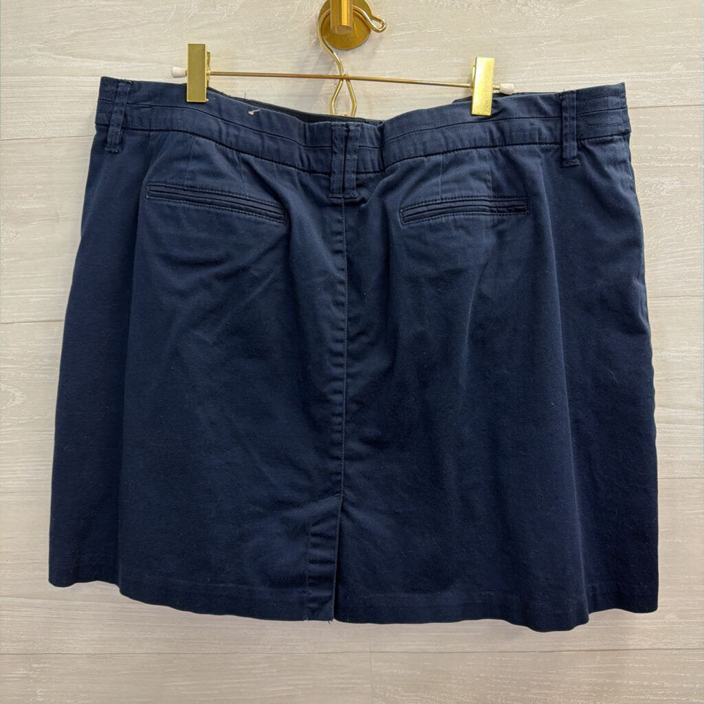 Charter Club Navy Skirt With Shorts 18