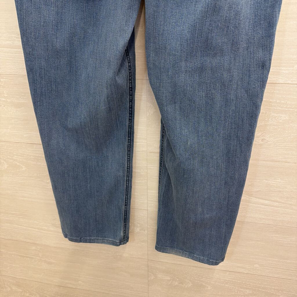 Jones New York Medium Wash Sutton Straight Jeans 18W