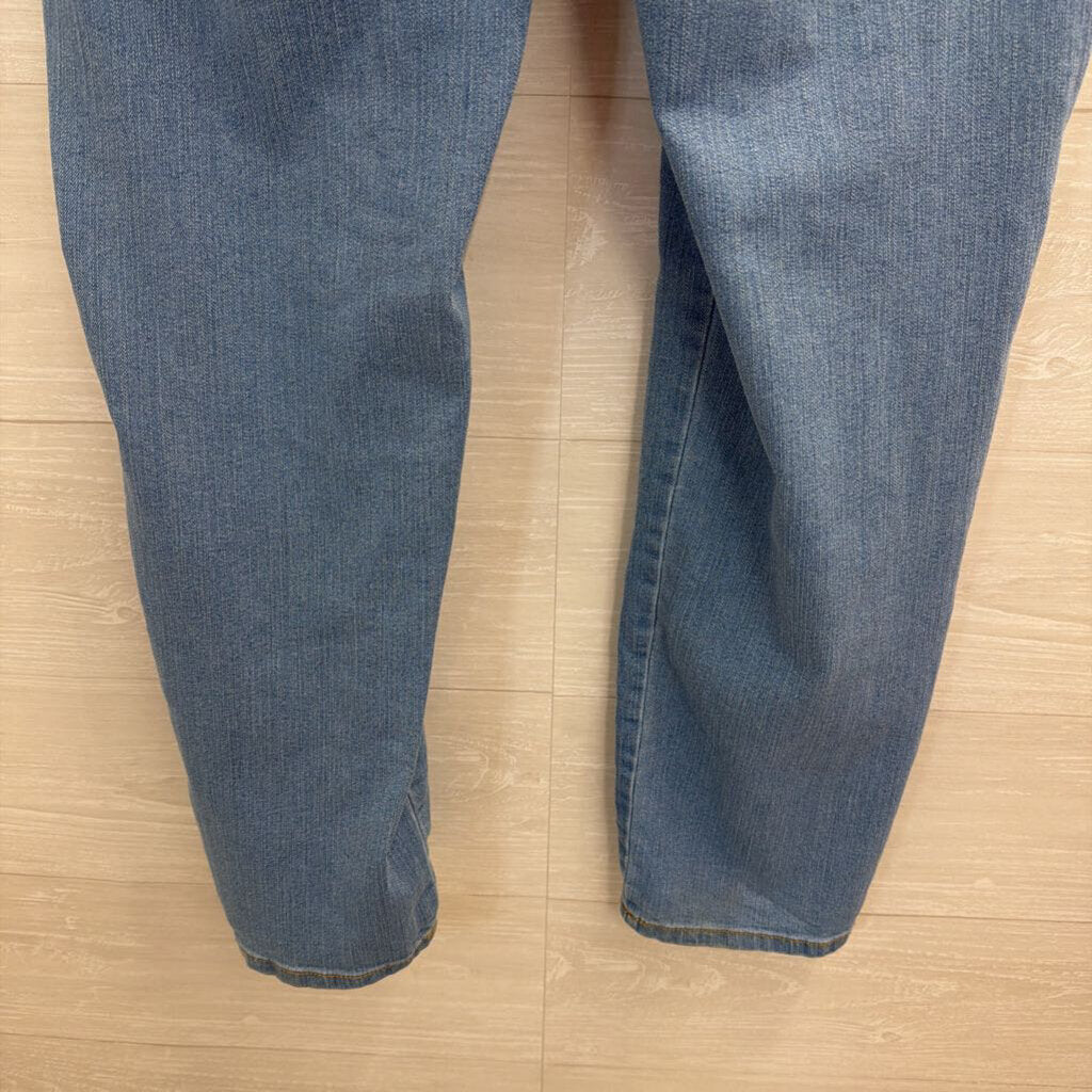 Style and Co Light Wash Straight Leg Jeans 16W