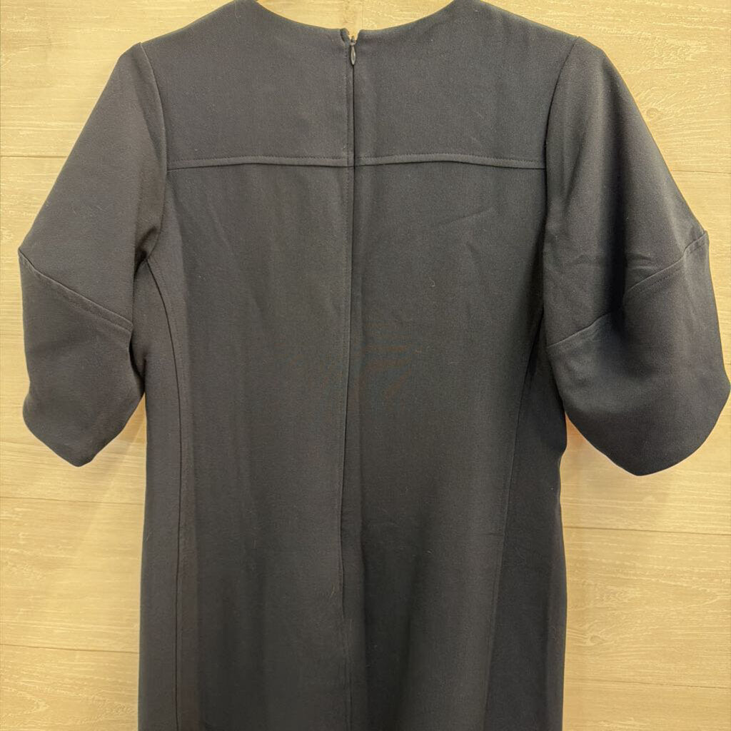 Banana Republic Navy Short Sleeve Shift Dress 6