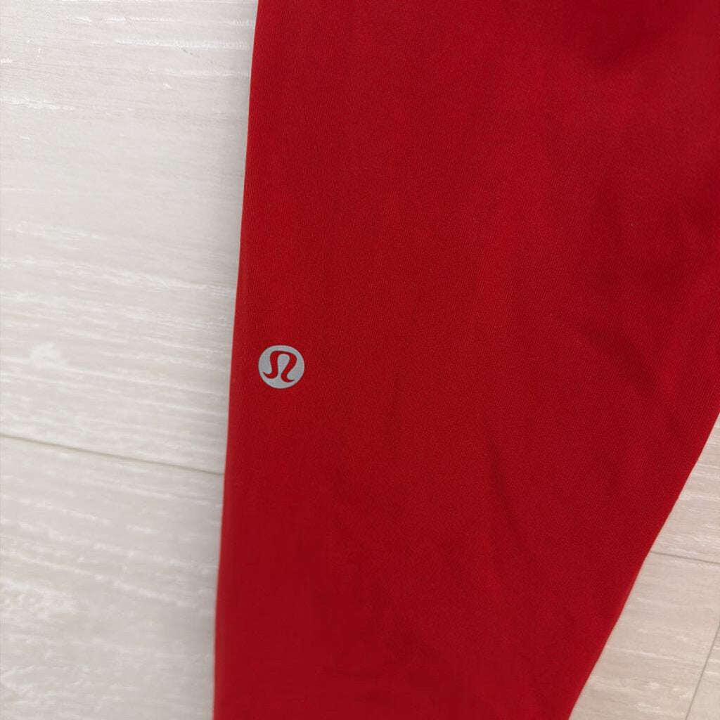 Lululemon Red Full Length Leggings 6