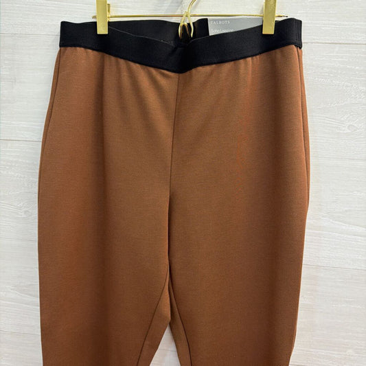 Talbots Brown Soho Leggings 12
