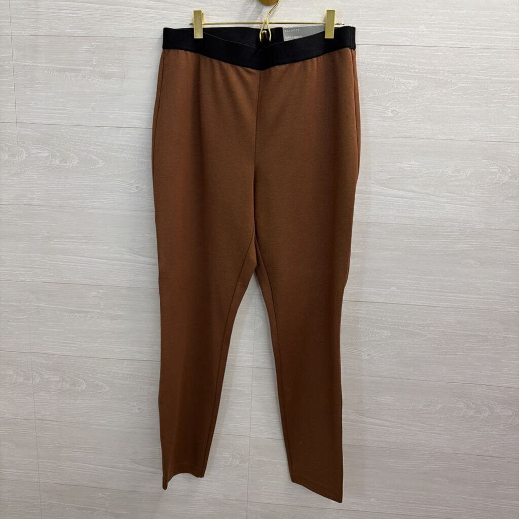 Talbots Brown Soho Leggings 12