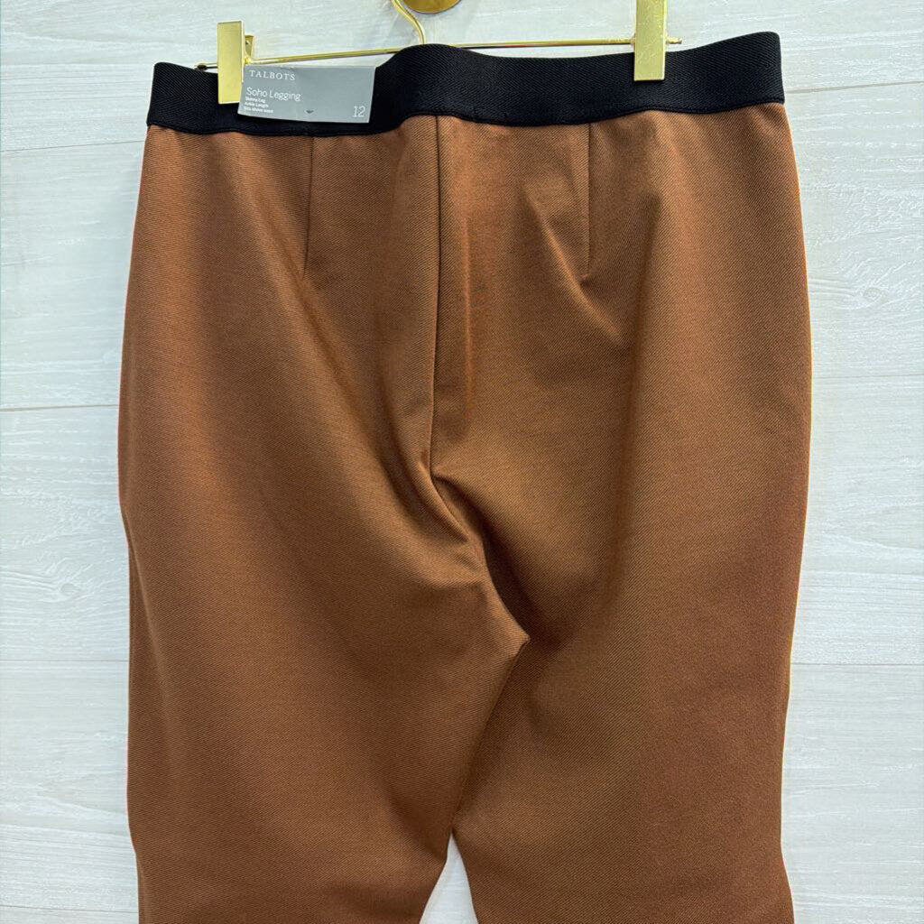Talbots Brown Soho Leggings 12