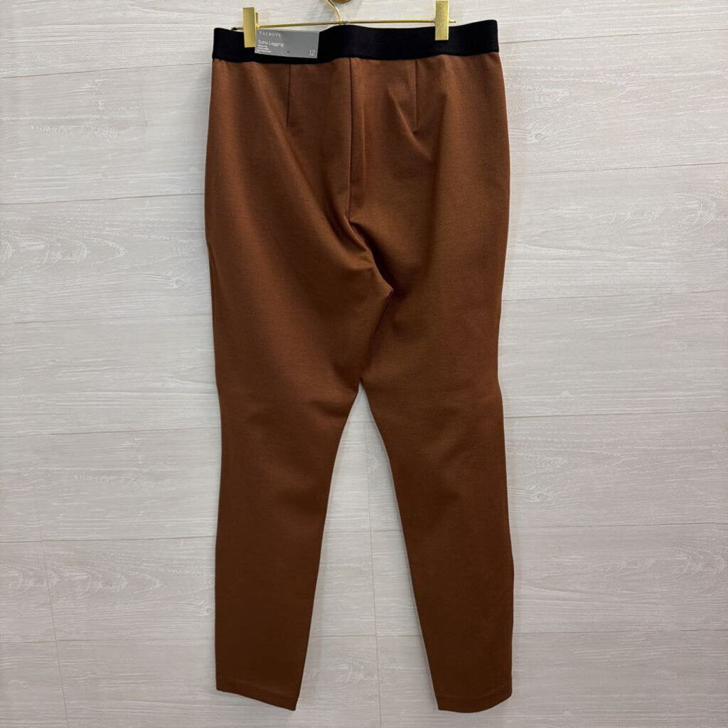 Talbots Brown Soho Leggings 12