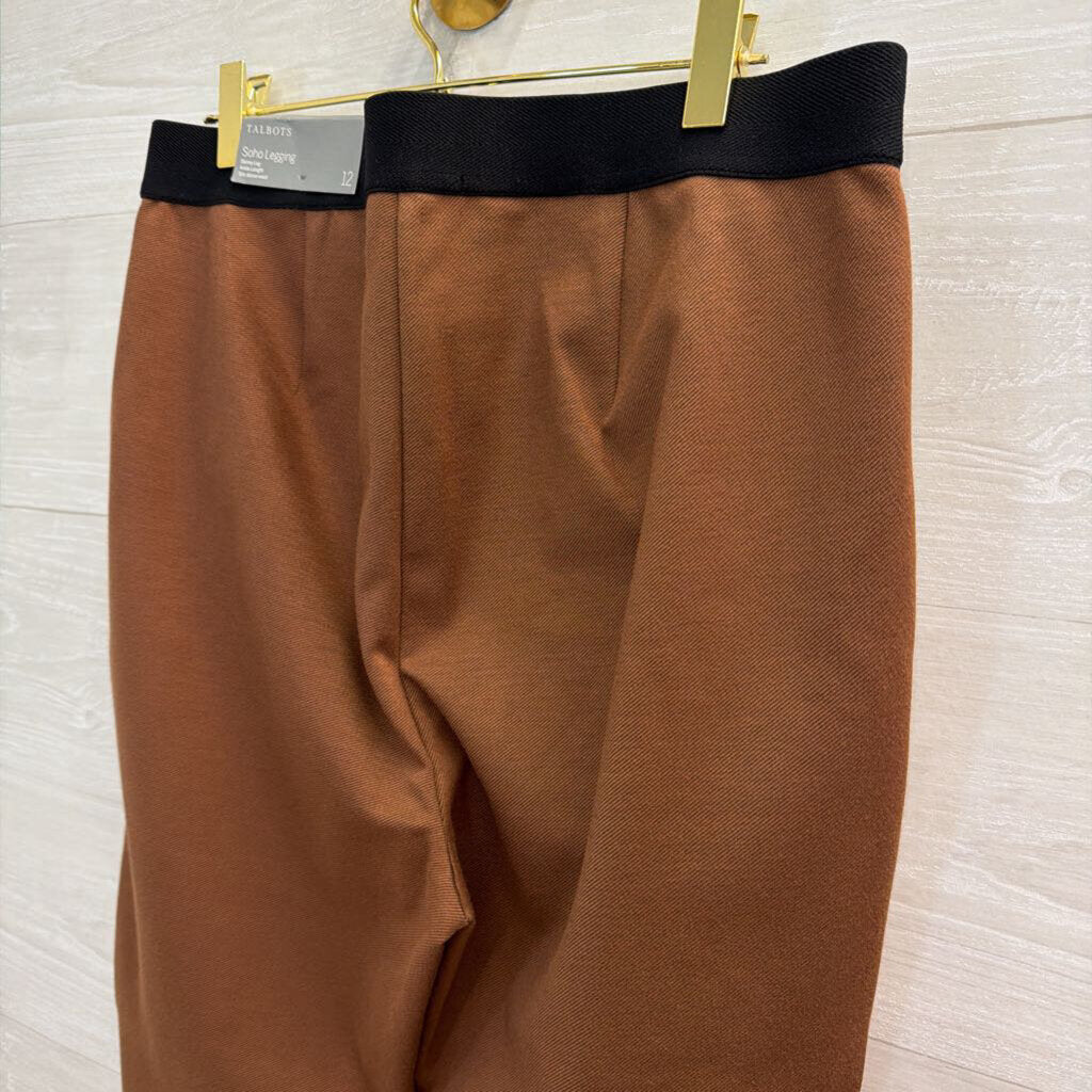Talbots Brown Soho Leggings 12