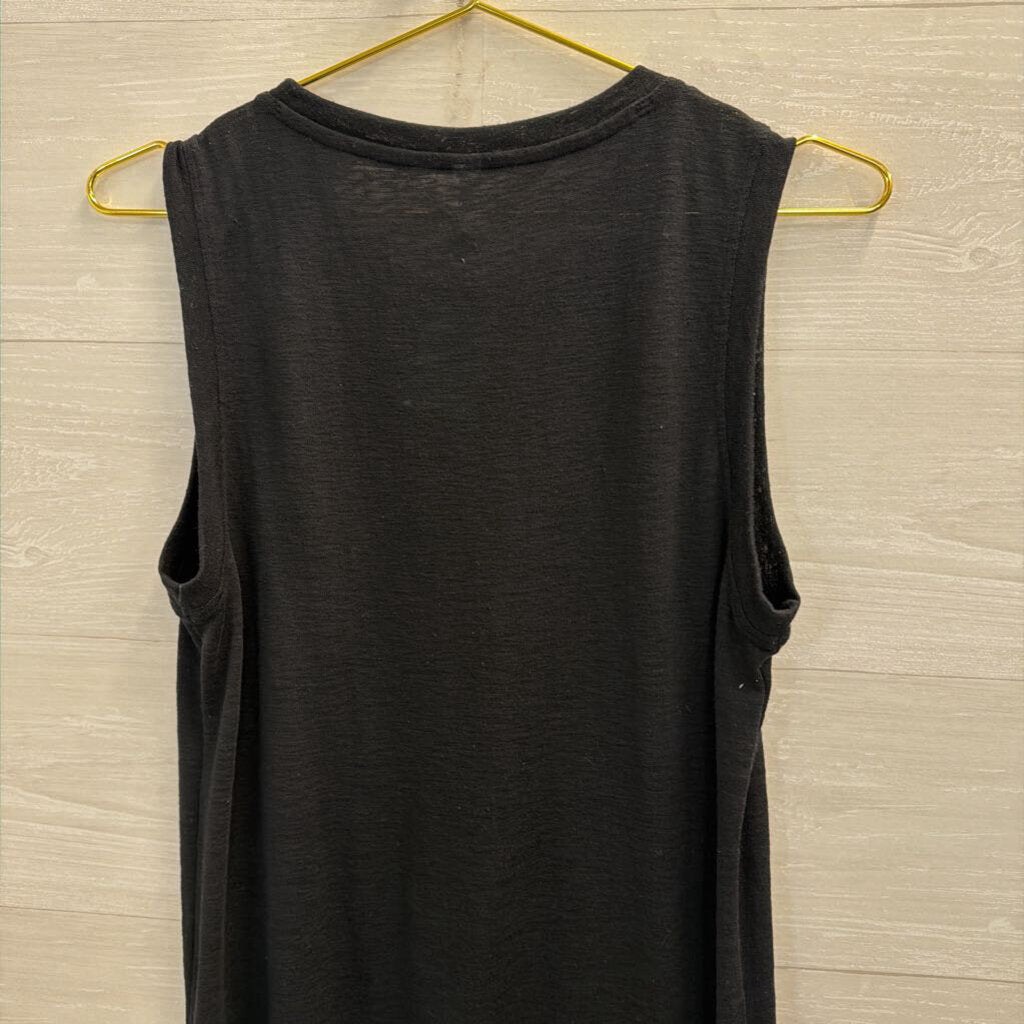 Athleta Black Tank Top Small Tall