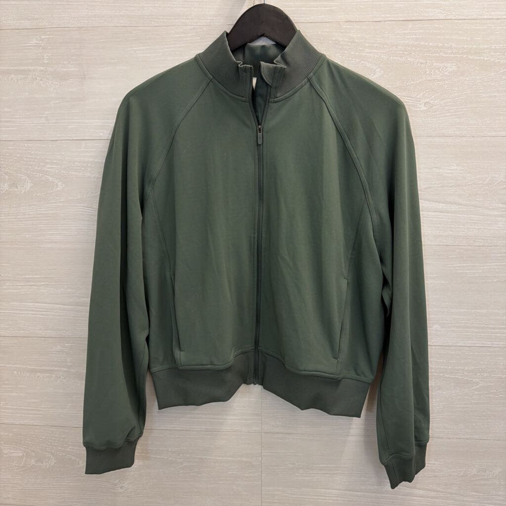 Lululemon Green Wunder Train Track Jacket 8