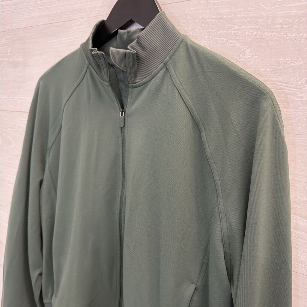 Lululemon Green Wunder Train Track Jacket 8