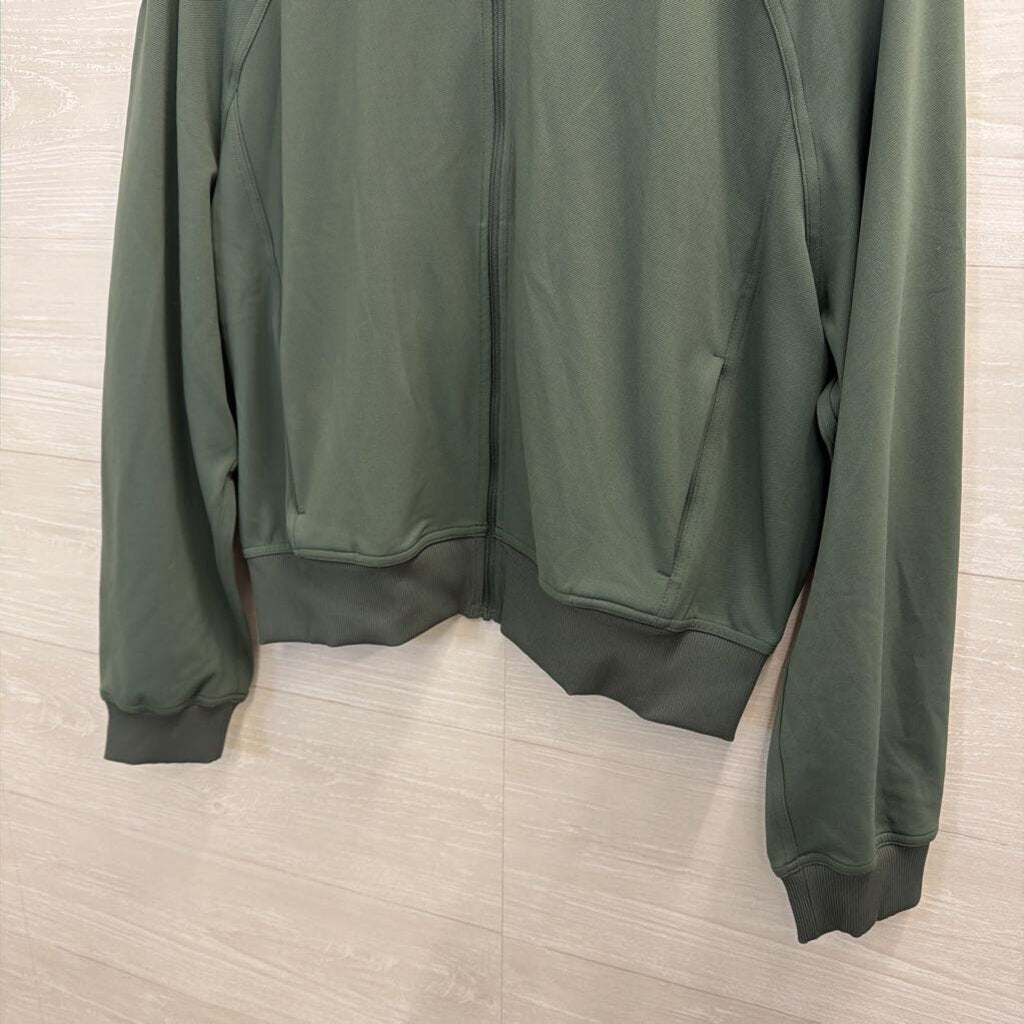 Lululemon Green Wunder Train Track Jacket 8