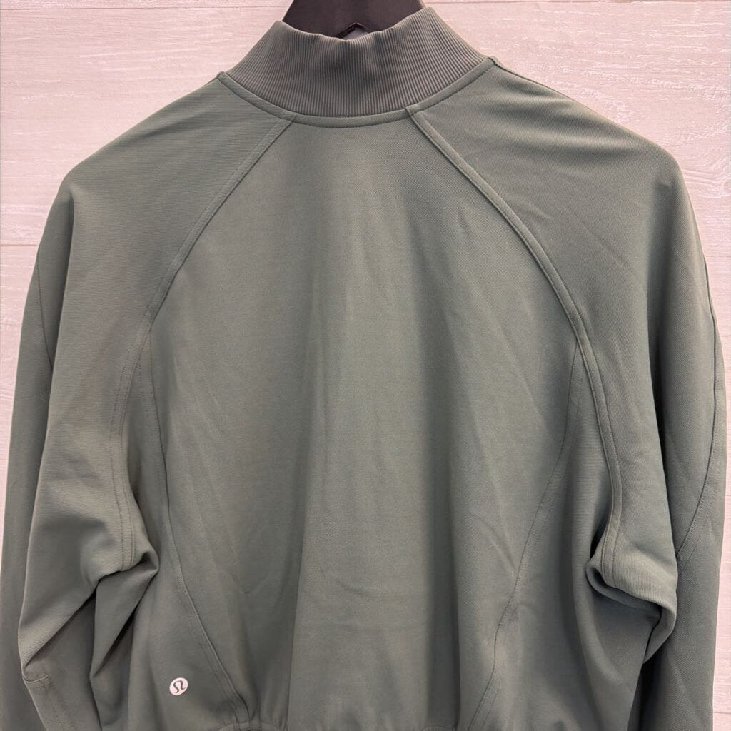 Lululemon Green Wunder Train Track Jacket 8