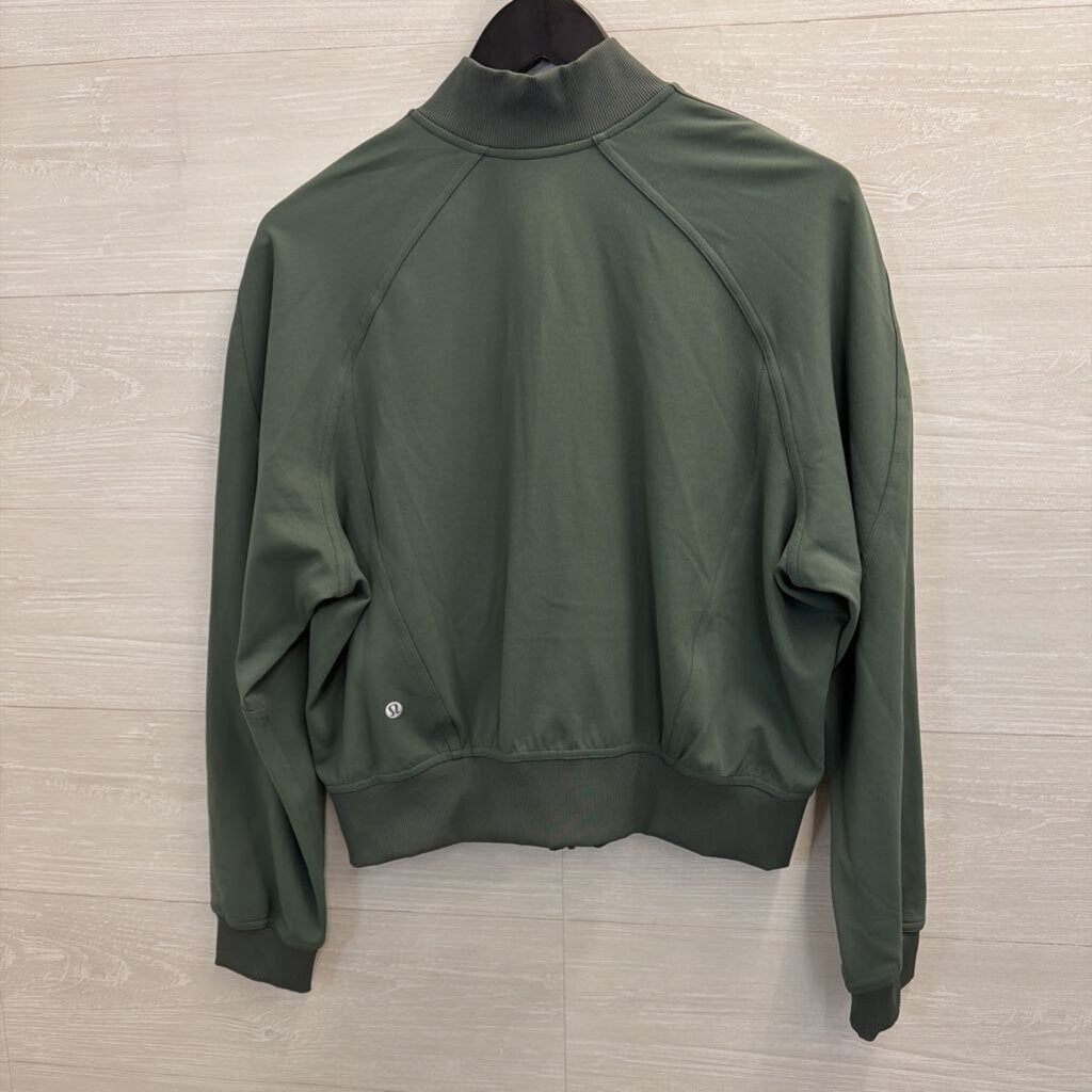 Lululemon Green Wunder Train Track Jacket 8