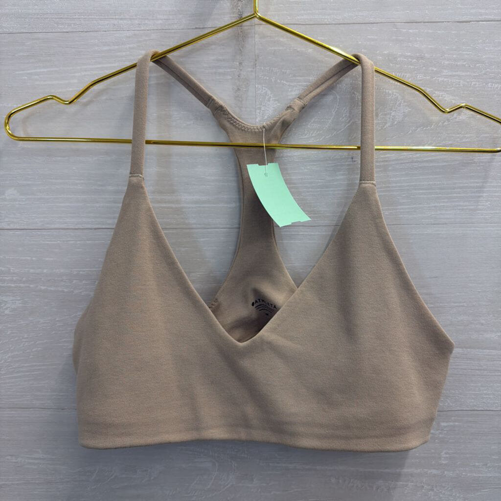 Athleta Beige Sports Bra Medium