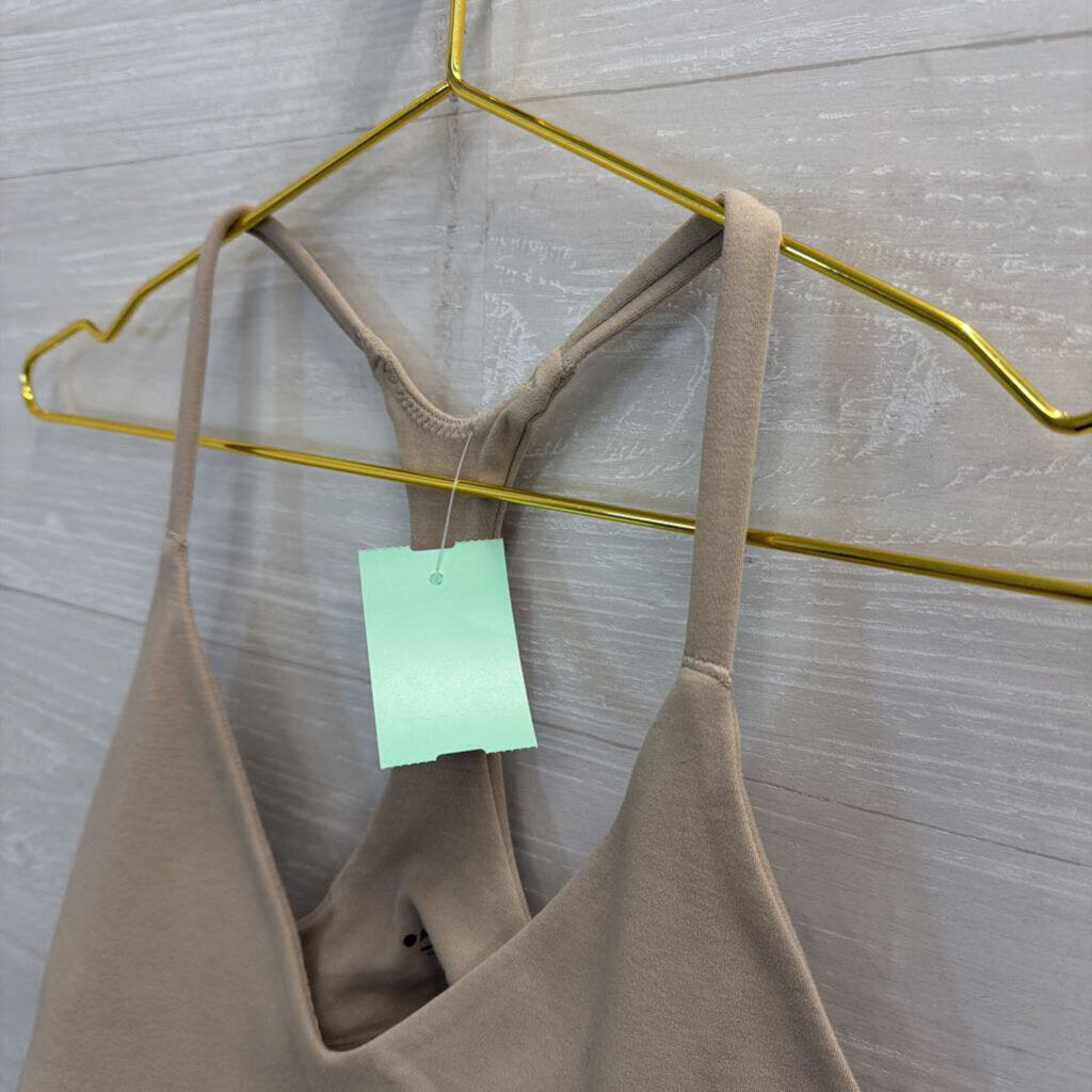 Athleta Beige Sports Bra Medium