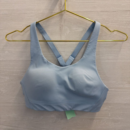 Athleta Blue Padded Sports Bra Medium