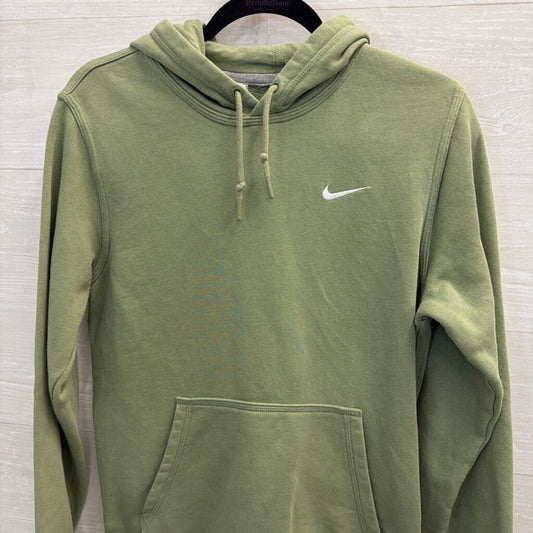 Nike Green Embroidered Logo Hoodie Small