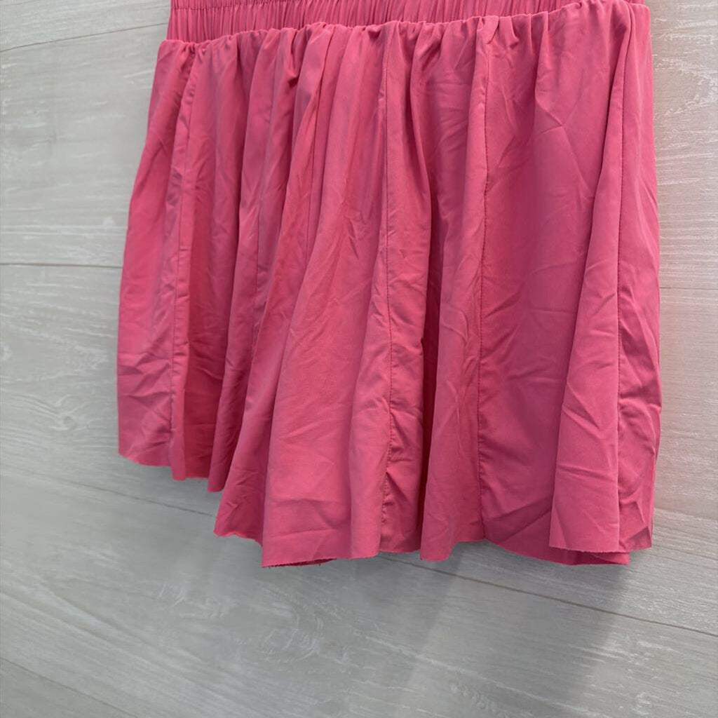 AS Revival Pink Flowy Athletic Shorts Extra Small